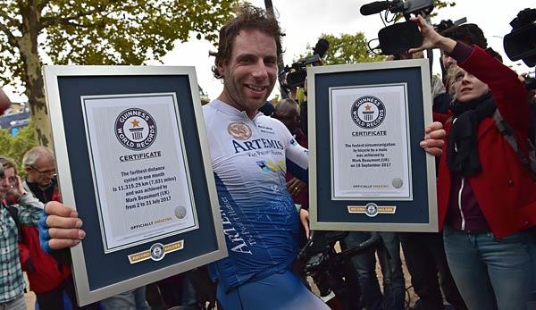 Cycling: British cyclists set a world record