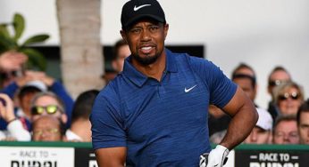Golf: Tiger Woods enters training