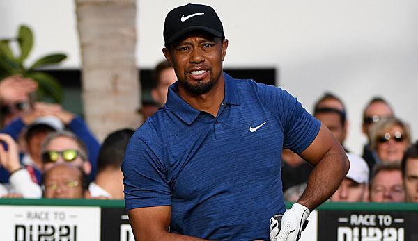 Golf: Tiger Woods enters training