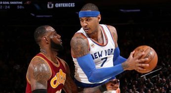 NBA: Media: Melo open for trade to the Cavs or Thunder