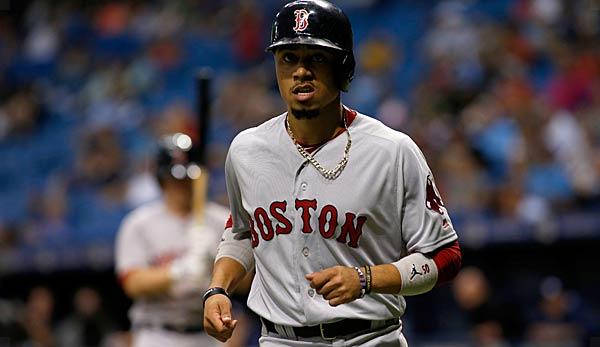 MLB: Red Sox worried about Mookie Betts