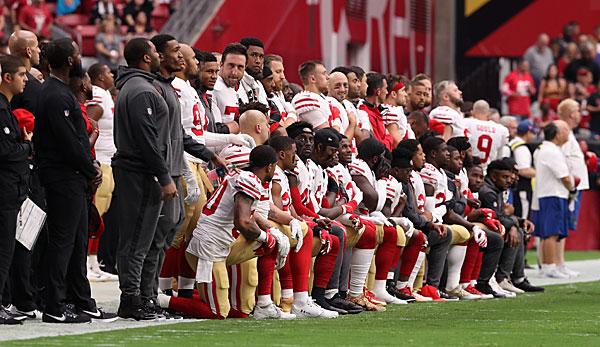 NFL: Anthem protests continue