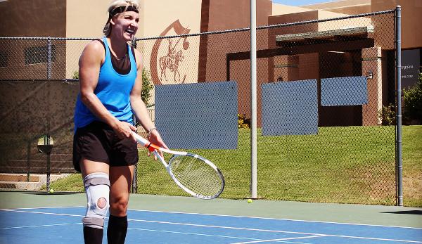 WTA: Mattek-Sands back on the pitch after horror injury