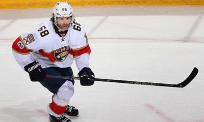 NHL: Jagr at the Flames in practice:"It won't be easy for me"