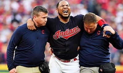 MLB: Encarnacion causes ankle ligament injury