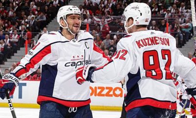 NHL: Ovechkin cracks 100-year-old brand