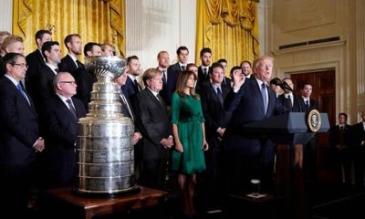 NHL: Trump receives Penguins at the White House