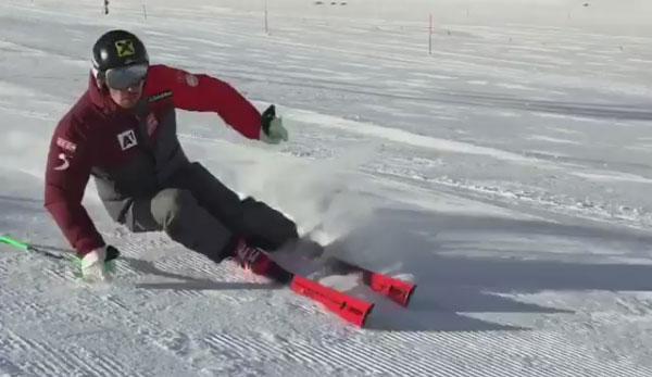 Ski Alpin: After ankle fracture: Hirscher back on skis
