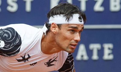 ATP: fine and Grand Slam exclusion on probation for Fognini