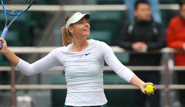 WTA: Sharapova remains on track in Tianjin