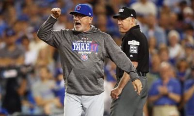 MLB: Cubs-Manager compares home plate rule with limo tax