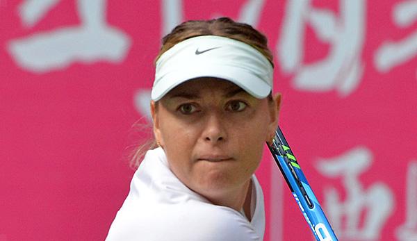 WTA: First title after ban on doping: Sharapova triumphs in Tianjin