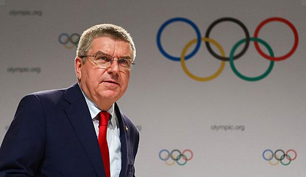 Olympia 2018: Bach: Possible Russia sanctions until the end of the year