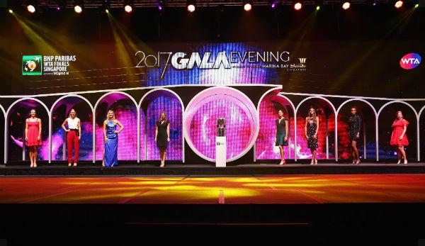 WTA Finals: Gala night in Singapore - "Harder than a tennis match".