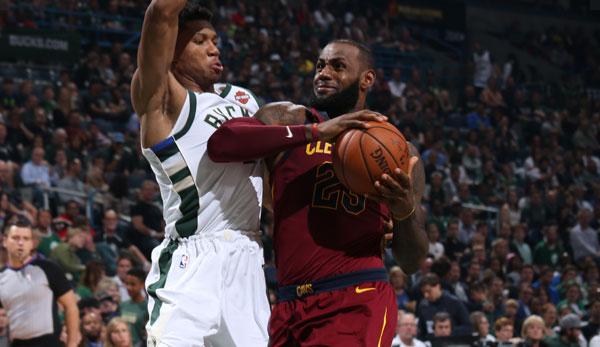 NBA: Giannis: LeBron?"I'm not on his level."