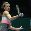 WTA Finals: Karolina Pliskova convinced - but remains silent about the "coach stealing".