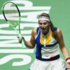 WTA Finals: Jelena Ostapenko - "Great player, no manners"