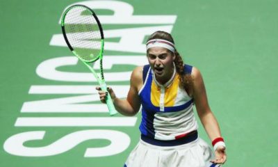 WTA Finals: Jelena Ostapenko - "Great player, no manners"