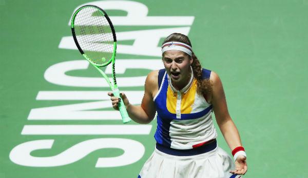 WTA Finals: Jelena Ostapenko - "Great player, no manners"