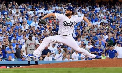 MLB: Outstanding Kershaw leads Dodgers to victory