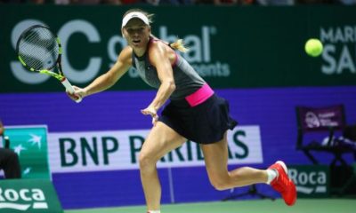 WTA finals: Strong Wozniacki:"Must be pretty frustrating for the others."