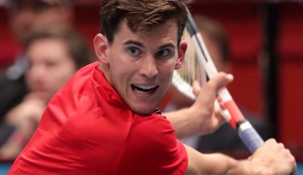 ATP: Dominic Thiem cancels Masters in Paris!