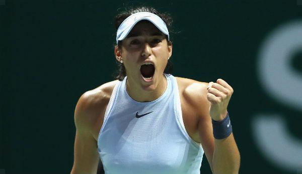 WTA Finals: With heart and courage: Caroline Garcia beats Wozniacki