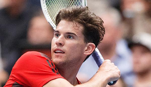 ATP: Dominic Thiem in Paris-Bércy now probably at the start after all