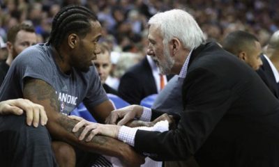 NBA: Pop about Kawhi:"I'm not asking."