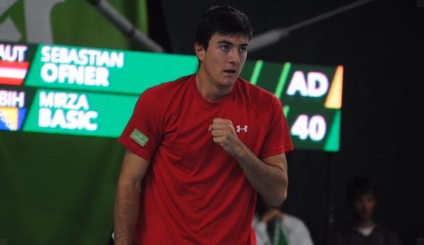 ATP Challenger: Sebastian Ofner:"I haven't really trained since May".