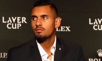 ATP:"Good Guy" Kyrgios gives away rackets