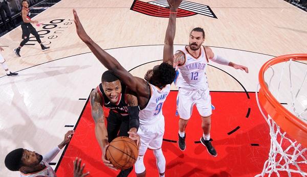 NBA: Blazers tremble for victory - Melo flies