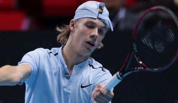 ATP/NextGen Finals: Chick Shapovalov failed prelude