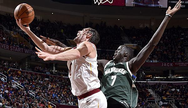 NBA: Thanks to Love - Cavs, Giannis Gala