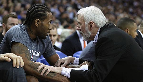 NBA: Pop: Kawhi-Reha "slower than I thought"