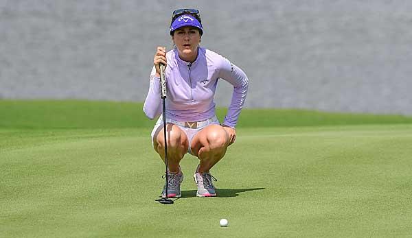 Golf: professional golfer Gal in China before final round ninth