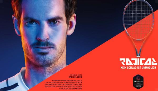 Service: HEAD presents the new Graphene Touch Radical Racket series