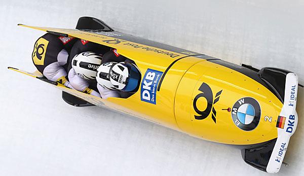 Bob: Dominators tripping over German bobsleigh riders miss the podium