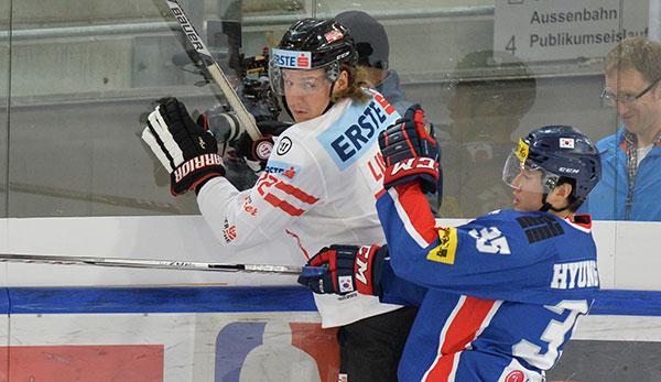 Ice Hockey Austria: ÖEHV-Team celebrates shooting match against South Korea