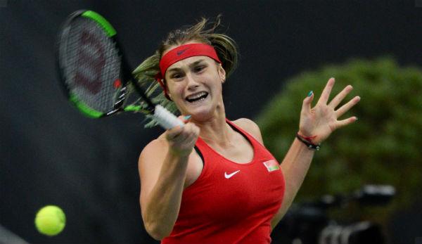 Fed Cup:: 1:1 - Sabalenka surprises against Stephens