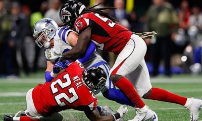 NFL: Clayborn scores 6 sacks against Dallas