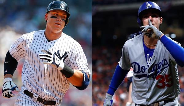 MLB: Aaron Judge and Cody Bellinger unanimous rookies of the year