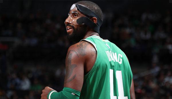 NBA: Kyrie over mask:"You can only see the basket"