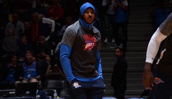 NBA: Melo at the Thunder: Just drop it for a change