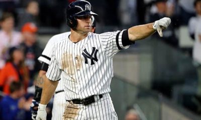 MLB: Yankees-Outfielder Gardner wins Heart & Hustle Award