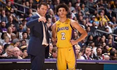 NBA: Walton: Lonzo doesn't go on the bench