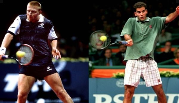 Tennis: Boris Becker vs. Pete Sampras: From another star