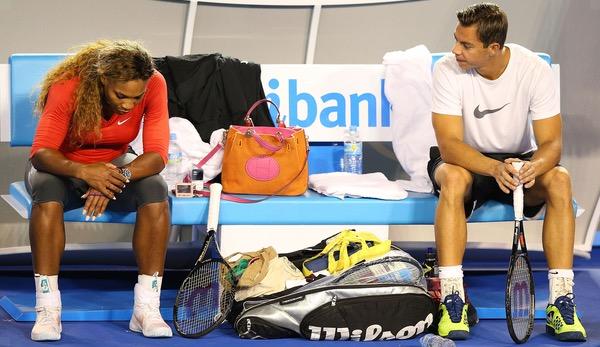 WTA: Ex-Hitting partner Bajin:"Fun factor at Serena's biggest"