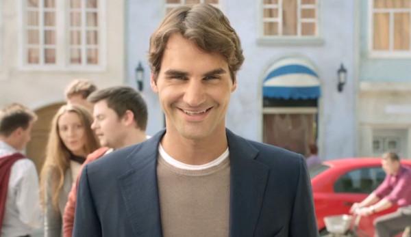 ATP: Ingenious commercial: Roger Federer bewitched ATM machine