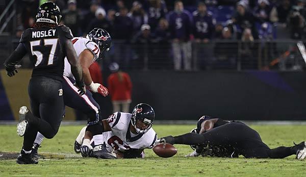 NFL: Ravens defense too strong for Houston